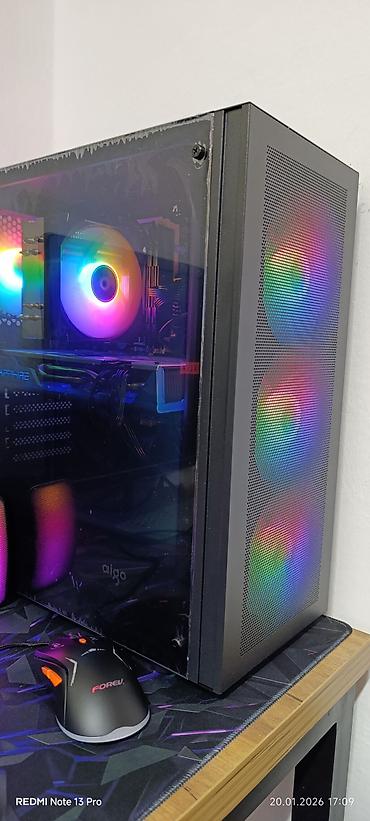 Настольные ПК и рабочие станции: Компьютер, ядер - 8, ОЗУ 16 ГБ, Игровой, Новый, Intel Core i5, AMD Radeon RX 580, HDD + SSD — 7