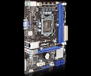 intel core 2: Материнская плата для ПК, Б/у, ASRock, LGA1155, Micro-ATX — 1