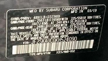 Subaru: Subaru Forester: 2019 г., 2.5 л, Автомат, Бензин, Кроссовер at lalafo.kg — 10 Subaru: Subaru Forester: 2019 г., 2.5 л, Автомат, Бензин, Кроссовер — 10