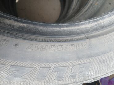 runx alex: Шины 215 / 55 / R 17, Лето, Б/у, Комплект