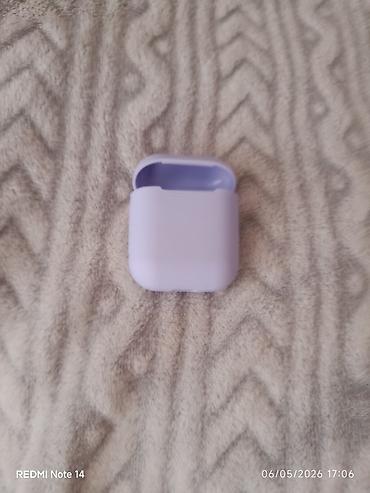 airpods qabları: Simsiz qulaqlıq üçün şarj qabı + silikon qoruyucu örtük Məhsulun — 3