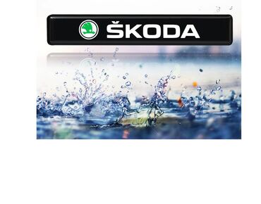 Tuning oprema: 12V Svetleći LED znak za prednju masku - ŠKODA Svetleći znak za — 9