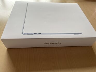 macbook mini: Ноутбук, Apple, 16 ГБ ОЗУ, Apple M4, 13.5 ", Новый, Для работы, учебы, память SSD