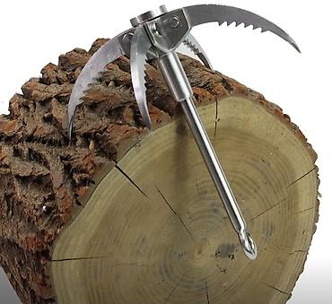 кемпин: Складная стальная кошка‑крюк (grappling hook) - Конструкция: 4 — 1