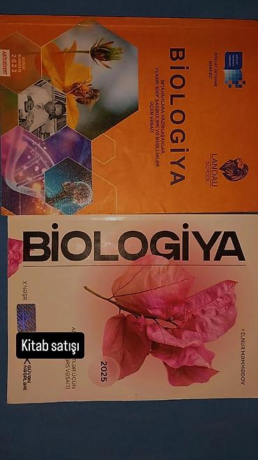 boks sekilleri: Məhsul: Biologiya üzrə dərs vəsaitləri (2 kitab) - Üst kitab — 1