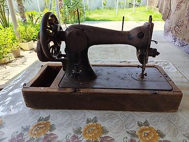 trade: Məhsul: Singer tikiş maşını (əl qolu ilə fırlanan, antik model) — 10