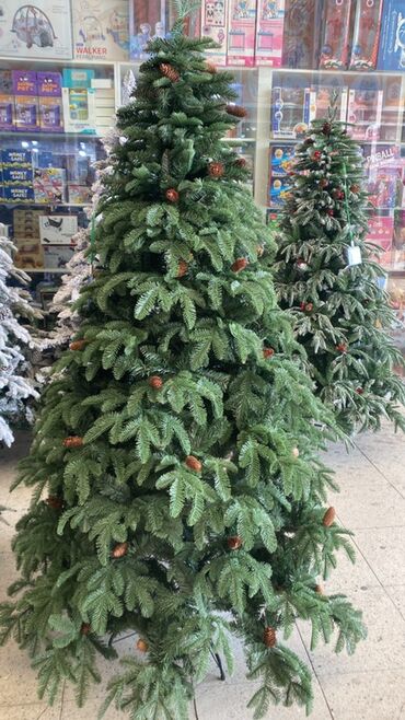 Yeni il ağacları: Yapay şam ağacları – müxtəlif dizayn və ölçülərle - Reallığa yaxın — 1