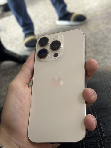 iphone x qiymeti 2 ci el: IPhone 16 Pro, 128 GB, Rose Gold, Face ID