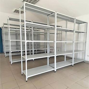 Стеллажи: Архивный стеллаж, полочный стеллаж, металлический стеллаж для хранения — 6