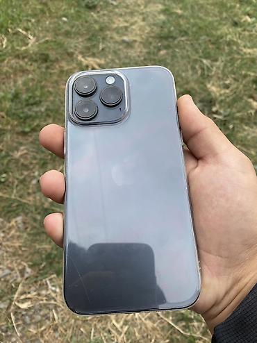 телефон бишкек самсунг: IPhone 14 Pro Max, Колдонулган, 256 ГБ, Black Titanium, Коргоочу айнек, Каптама, 100 % — 1