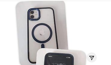canon eos 250d: Magsafe uyğun telefon qabı – iPhone 12/12 Pro üçün - Şəffaf arxa — 1