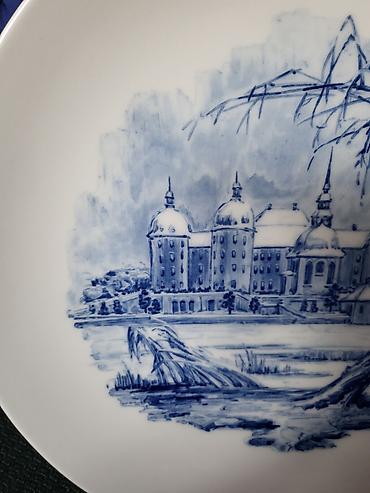 Ostali kućni dekor: Tanjir Meissen,Bozicna kolekcija 1971god. Meissen tanjir za na zid,iz — 7