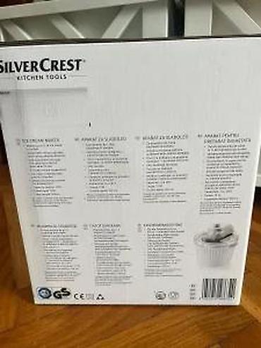 Ostali kuhinjski aparati: SilverCrest Ice Cream Maker – aparat za sladoled i sorbe - Kapacitet — 10