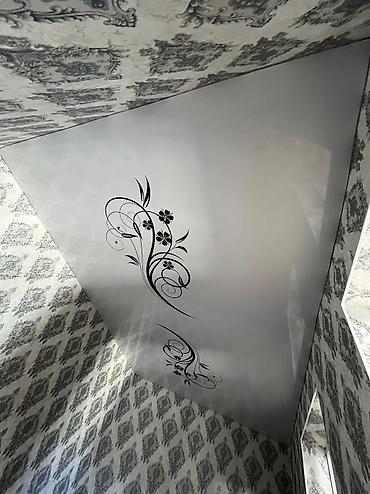 Натяжной потолок: Натяжной потолок Глянцевое, 3D потолки Гарантия, Бесплатная консультация, Бесплатный замер — 9