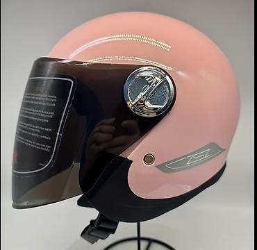 Motonəqliyyat: Moto dəbilqə – açıq üzlü, vizorlu model - Dizayn: Retro üslubda açıq — 4