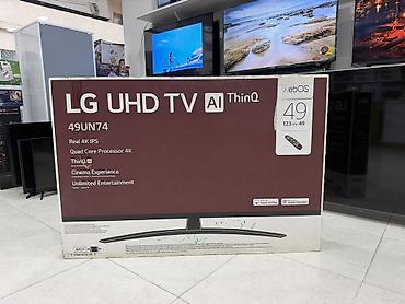 lg leon: 📺 LG 49UN74 — TƏZƏ LG UHD 4K Smart TV 🔹 Model: 49UN74 🔹 Ekran: 49 — 1