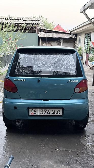 Daewoo: Daewoo Matiz: 2002 г., 0.8 л, Механика, Бензин, Хэтчбэк — 2