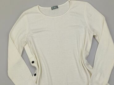 białe bluzki z długim rękawem stradivarius: Блуза жіноча, L, стан - Дуже гарний