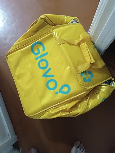 Терморюкзак курьера Glovo, есть 3 штуки если все заберете за 2500