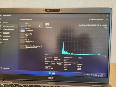 компьютерные мыши dell: Ноутбук, Dell, 8 ГБ ОЗУ, Intel Core i5, 14.3 ", Б/у, Для несложных задач, память HDD + SSD