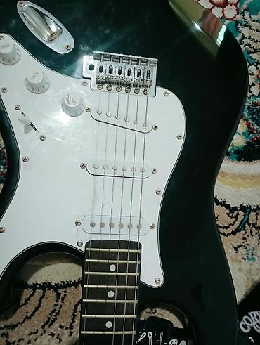 Спорт жана хобби: Продам электрогитару Stratocaster (Black) Классический инструмент в — 3