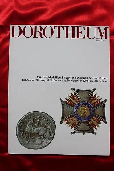 vaza: DOROTHEUM, MUNZEN, MEDALLIEN, WERPAPIERE UND ORDEN, 2003 | Aukcioni — 1