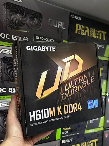 ddr 4 plata: Ana Platası Gigabyte Gigabyte H610 DDR4", Yeni — 1