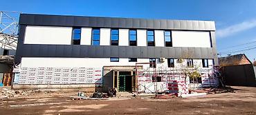 Алюминиевые композитные панели (Алюкобонд): Синий, Дерево, Новый, Установка, Гарантия, Бесплатный выезд — 26