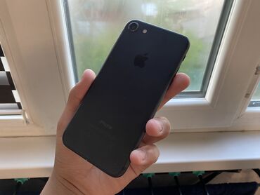 экран айфон7: IPhone 7, Б/у, 128 ГБ, Черный, Чехол, 99 %