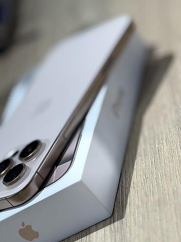 Apple iPhone: IPhone 16 Pro Max, Б/у, 256 ГБ, Desert Titanium, Коробка, 91 % — 6