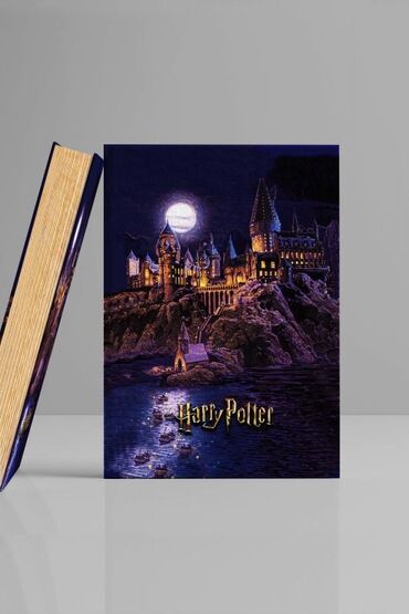 asd 2 qiymeti: Harry Potter gizli saxlama/qutu kitab - Dizayn: Hogwarts qalasının