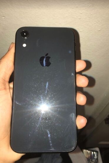 Apple iPhone: IPhone Xr, 256 GB, Qara, Simsiz şarj, Face ID