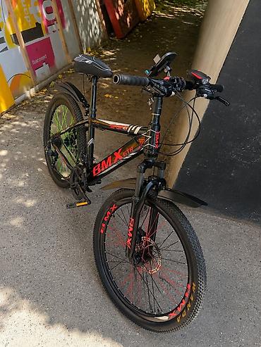 ural velosiped: BMx GTR dağ/şəhər velosipedi - Rəng: qara, qırmızı və ağ vurğular - — 1
