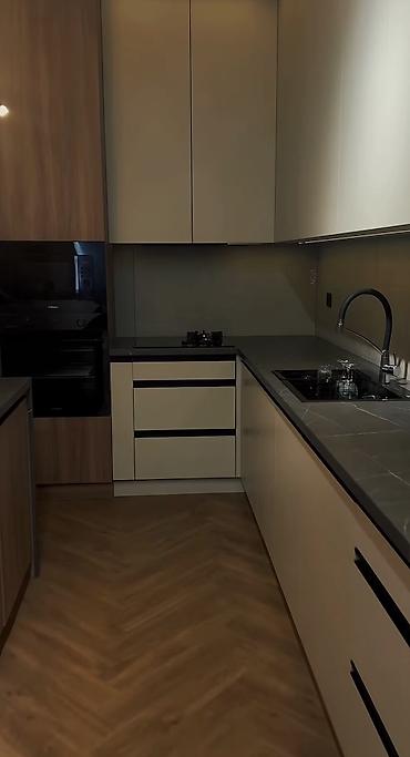 silver kitchen: Современная кухонная гарнитура под заказ - Компоновка: Г‑образная — 5