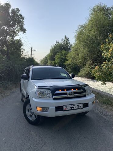 диски на 4 раннер: Toyota 4Runner: 2005 г., 4 л, Автоматтык, Газ, Жол тандабас