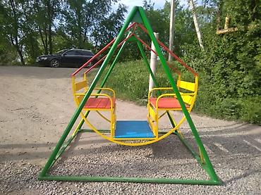 толо: Детские качели- маятник!!! Наша новая модель качелей! На 4-6 х детей! — 6