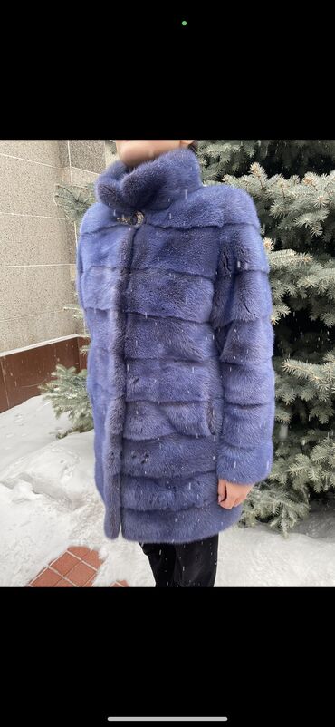 снежная королева пальто: Шуба, Норка, M (EU 38)