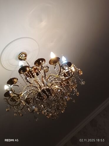 входные и межкомнатные двери: Çılçıraq, 10 və daha çox lampa, Metal