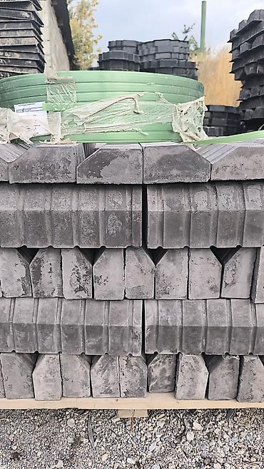 Бордюры: Садовый бордюр, Литой, Бетонный, Овальный, Новый — 2