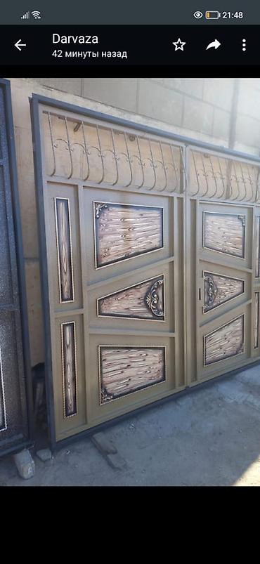 Həyət darvazaları: Demir qapilar darvazalar seyf qaplari 650manatdan bawlayan qiymetlerle — 13