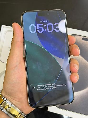 iphone 16 pri: IPhone 15 Pro, 256 GB, Natural Titanium, Face ID — 4