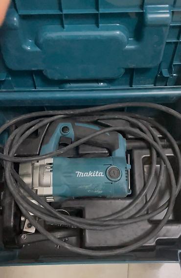 elektirik mişar: Makita elektrikli lobzik (jölelik/ştixl) – orijinal plastik daşıma — 2