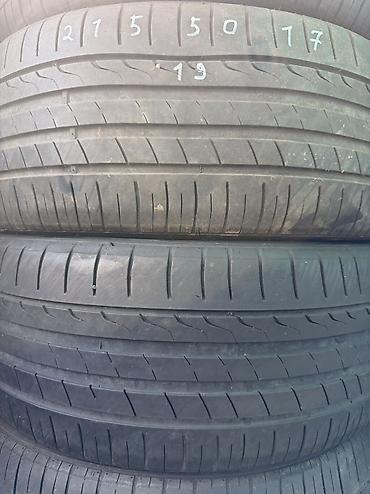 шины 21550 r17: 215/50/17 4 шт комплект в идеальном состоянии фирма Bridgestone год — 2