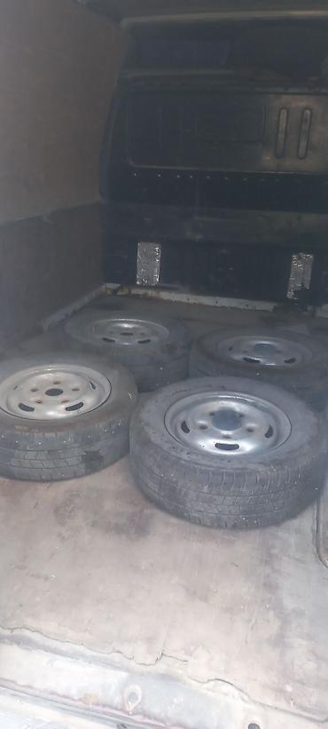 авто толщиномер: Колеса в сборе 215 / 70 / R 15, Зима, Б/у, Комплект, Легковые, Железные, отверстий - 4 — 1