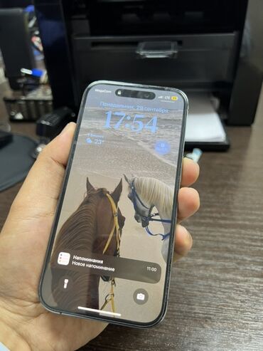 айфон 12 обычный: IPhone 14 Pro, 128 ГБ, Deep Purple, Чехол, 87 %