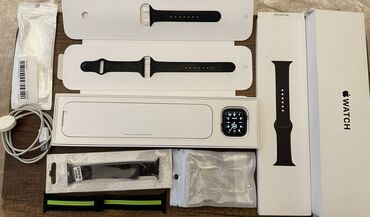 apple watch 6 baku qiymeti: Б/у, Смарт часы, Apple, Аnti-lost, цвет - Черный