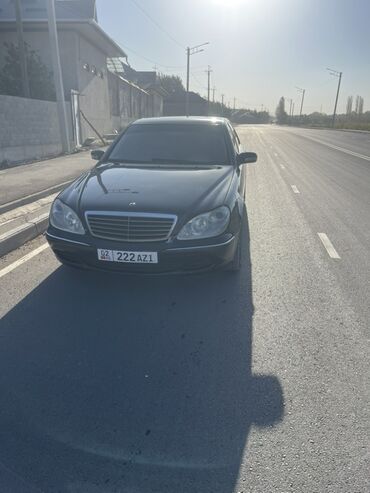 оборудование автомойка: Mercedes-Benz S-Class: 2000 г., 5 л, Автомат, Газ, Седан