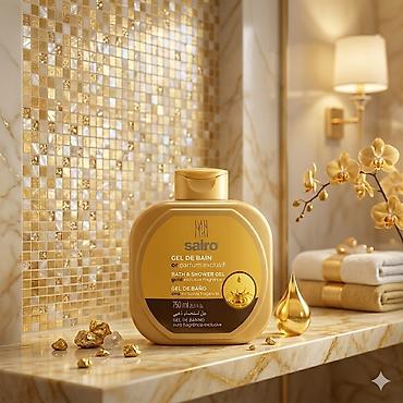 qizil qolbaglar: Sairo Bath & Shower Gel – Gold Exclusive Fragrance • Məhsul növü — 1
