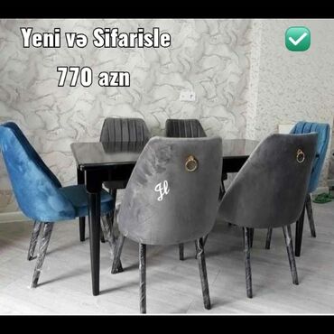 modern stol stul: Masa və oturacaq dəstləri