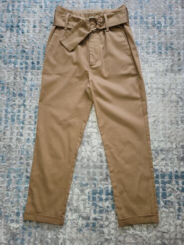 джинсы на высокой посадке: Повседневные брюки, M (EU 38)